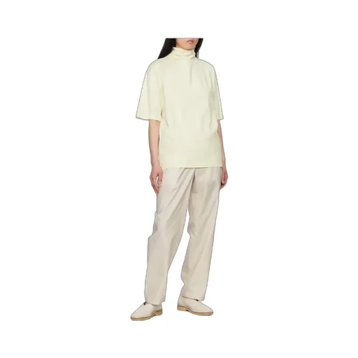 Relaxed Elastic Waist Casual Pants