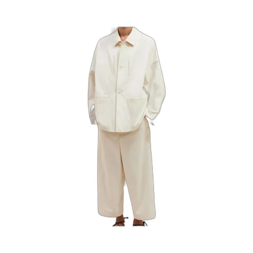 Straight Hem Shirt Jacket