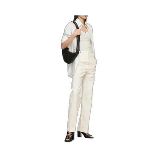 High-Waisted Wide Leg Trousers