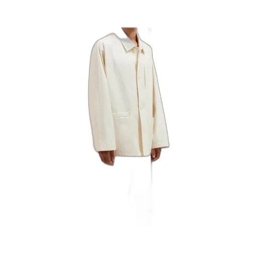 Straight Hem Shirt Jacket