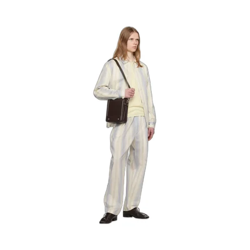 Relaxed Striped Casual Pants