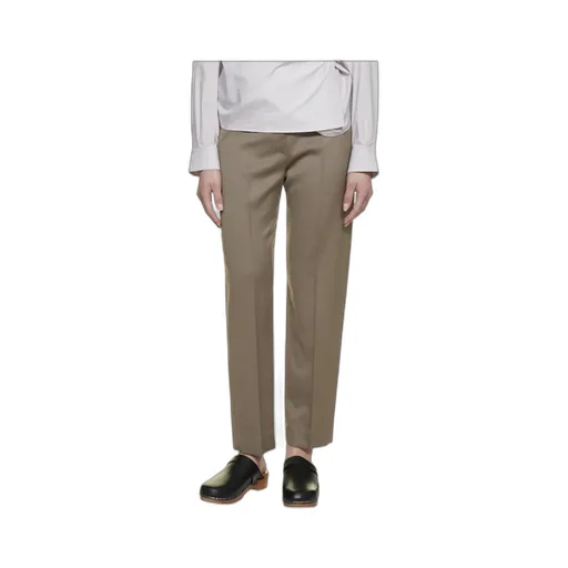 High-Rise Tailored Trousers