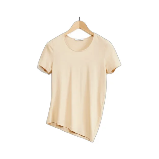 Round Neck Cotton T-Shirt