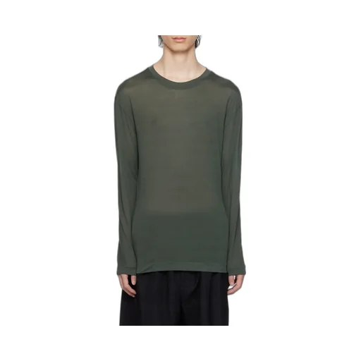 Long-Sleeved Crewneck T-Shirt