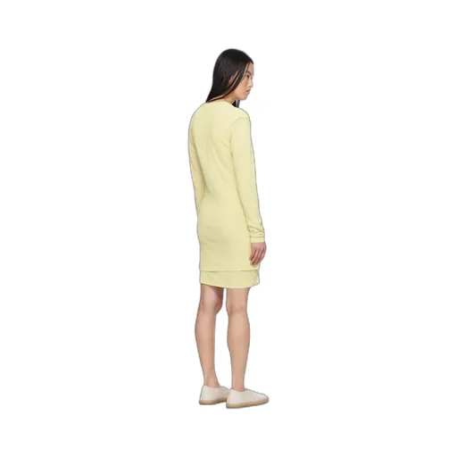 Long Sleeved Knitted Mini Dress