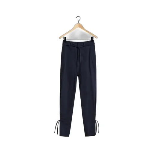 Cotton Straight Trousers