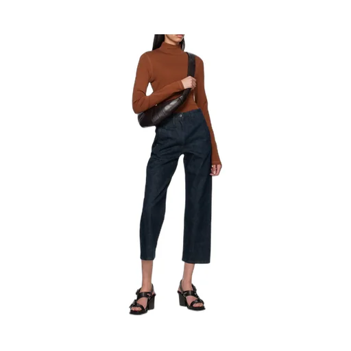 Croissant Panelled Small Shoulder Bag