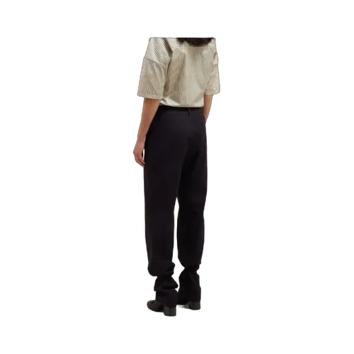 Cotton Straight Trousers