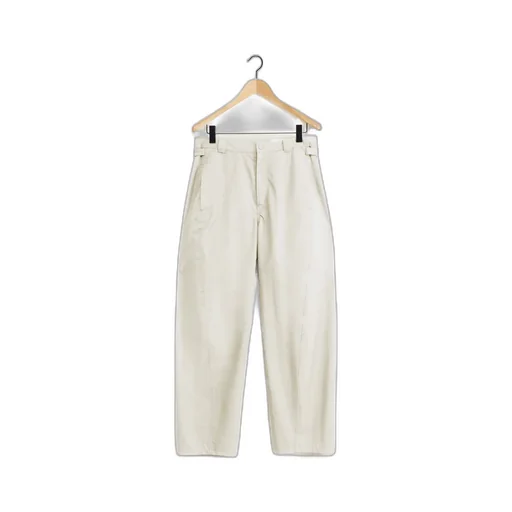 Straight-Leg Panelled Trousers