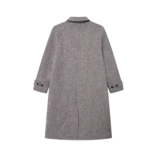 Michael Twill Wool Coat