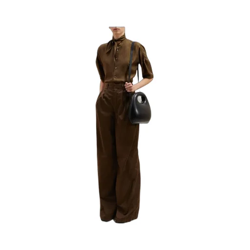 Wide-Legged Casual Pants
