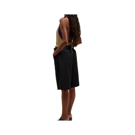 Backless Knitted Neck Vest