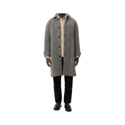 Michael Twill Wool Coat