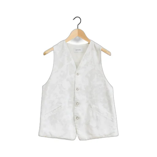 Single-Breasted Sleeveless Vest