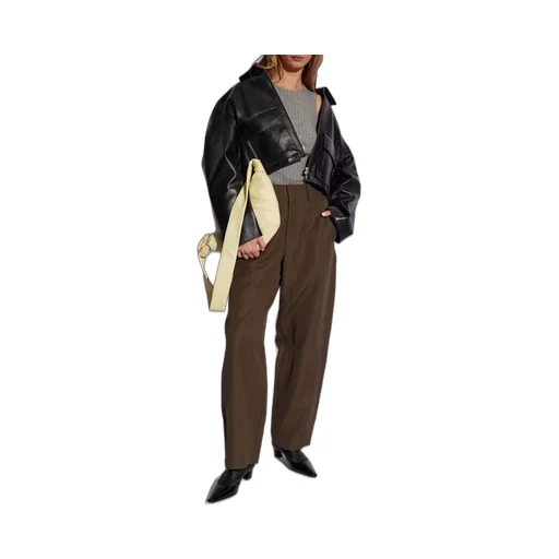 Wide Leg Tailored Trousers