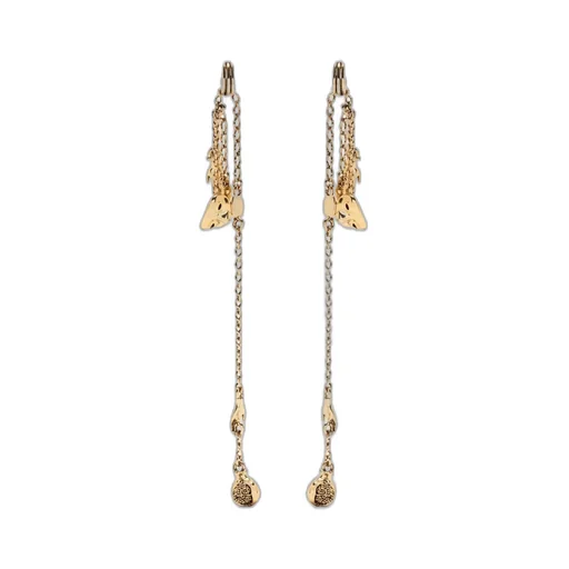 Charm Chain Drop Earrings