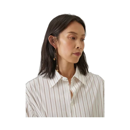 Charm Chain Drop Earrings