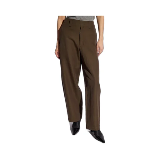 Wide Leg Tailored Trousers