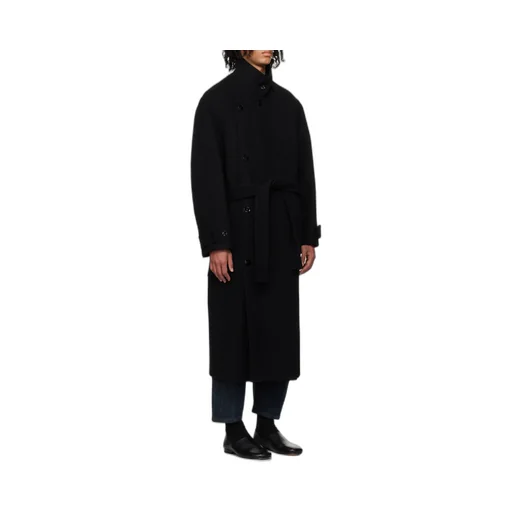 Single-Breasted Wrapped Coat