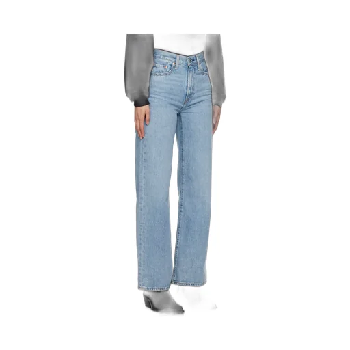 Logo Patch Wide-Leg Jeans