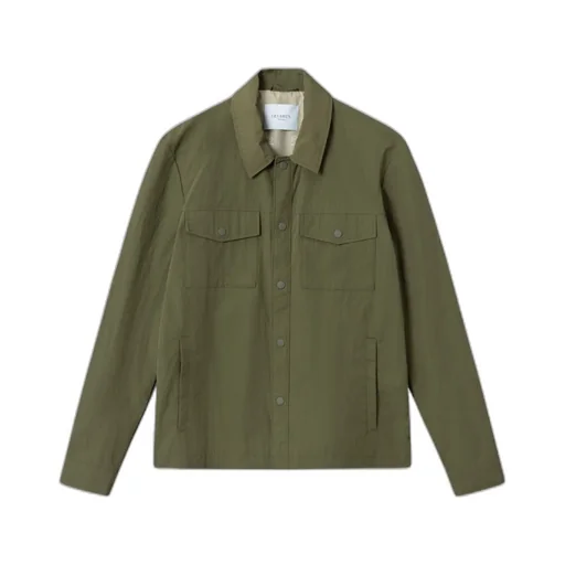 Long-Sleeved Pointed Collar Jacket