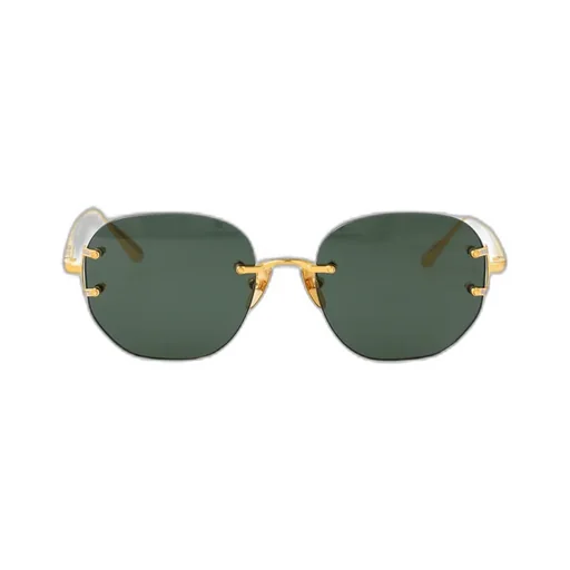 Geometric-Frame Sunglasses