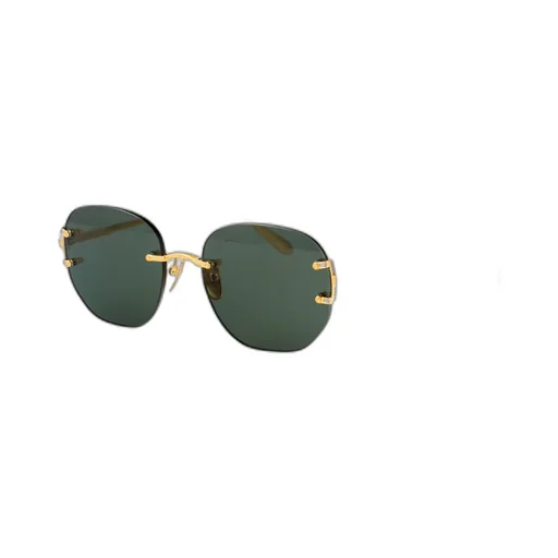 Geometric-Frame Sunglasses