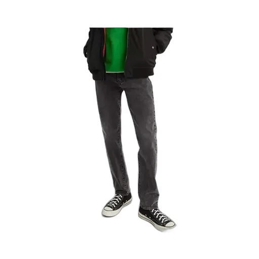 Logo-Patch Straight-Leg Jeans