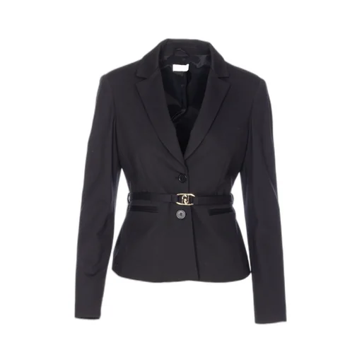 Belted Single-Breasted Jacket