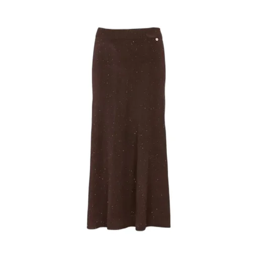 Sequin Embellished Midi Skirt