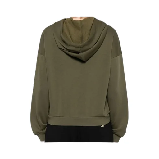 Embellished-Band Hoodie