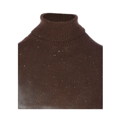 Micro-Sequins Knit Dress