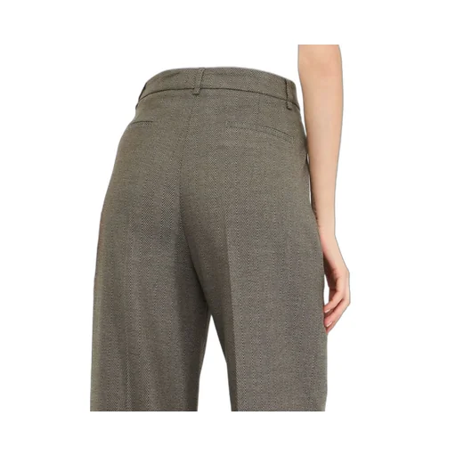 Chevron Pleat Trousers