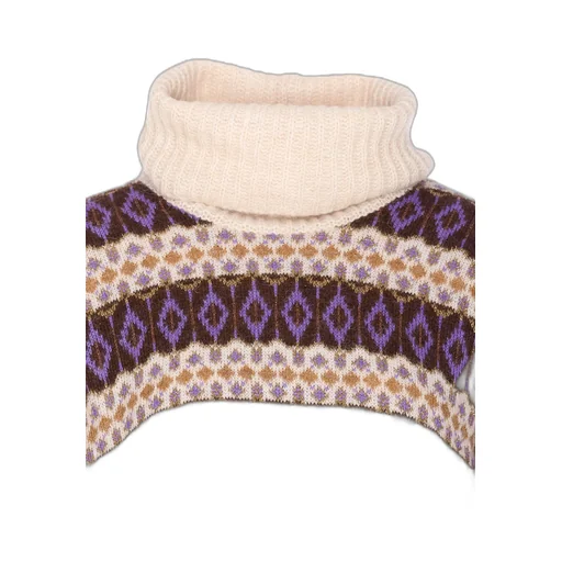 Jacquard Turtleneck Jumper
