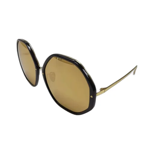 Hexagonal Frame Sunglasses