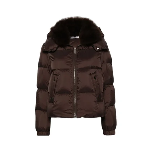 Long-Sleeved Down Jacket