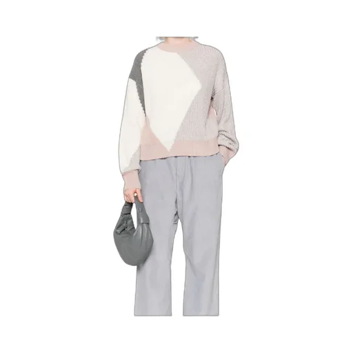 Geometric-Pattern Wool Sweater