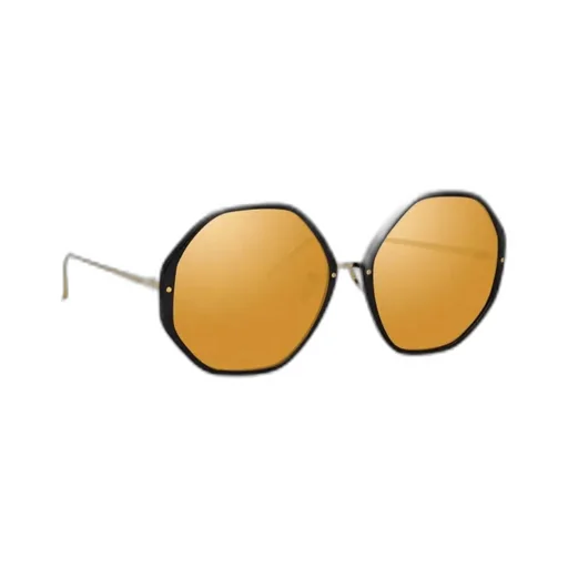 Hexagonal Frame Sunglasses