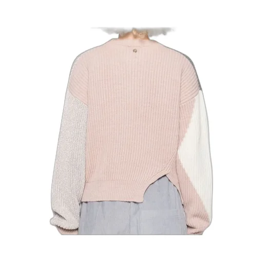 Geometric-Pattern Wool Sweater