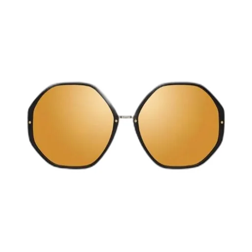 Hexagonal Frame Sunglasses