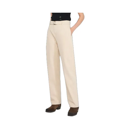 Logo Patch Straight-Leg Jeans