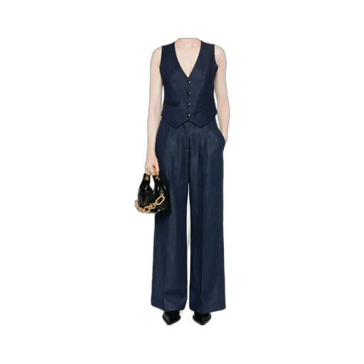 Button-Fastening Waistcoat