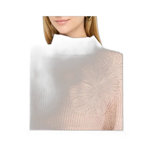 Knitted High-Neck Jumper