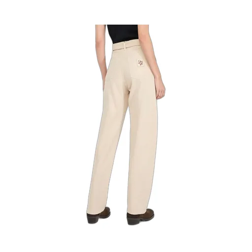 Logo Patch Straight-Leg Jeans