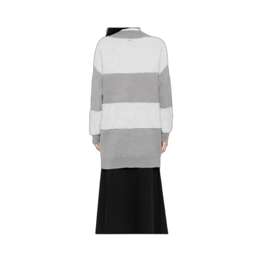 V-Neck Striped Sweater