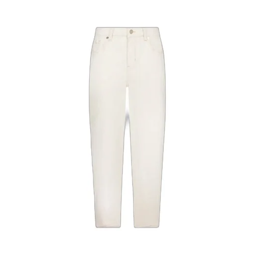 Straight Leg Logo Patch Jeans