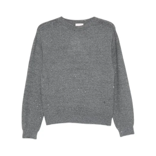 Embellished Crewneck Jumper