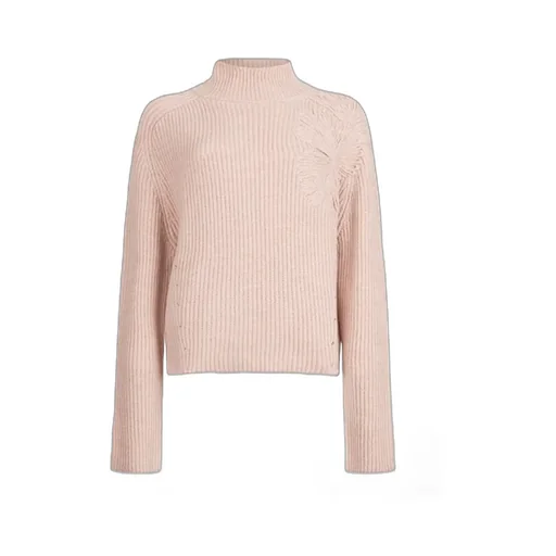 Knitted High-Neck Jumper