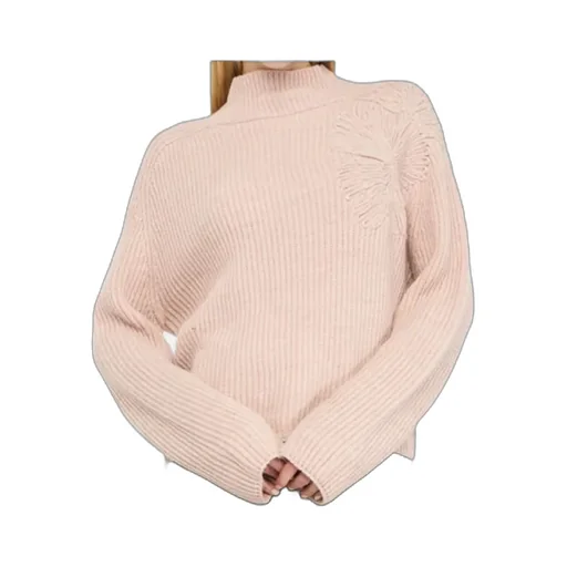 Knitted High-Neck Jumper
