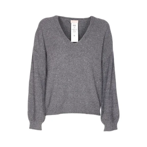 Embellished V-Neck Sweater